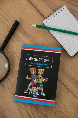 Die drei ??? Kids Mal- und Rätselheft